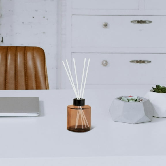 DINHEAROM Reed Diffuser Sticks Fiber Room Fragrance Diffuser 100Pcs 7.47X0.08X0.08in