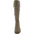 thumbnail image 3 of Lauren Ralph Lauren Womens Cristine Suede Shearling Over-The-Knee Boots, 3 of 3