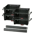 thumbnail image 1 of Pilot Rock H-16 B6X2 Park Style Outdoor BBQ Charcoal Grill w/ Swivel, 4 Pack, 1 of 11