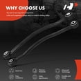 thumbnail image 4 of A-Premium 2 x Rear Lower Rearward Control Arm with Bushing, Compatible with Dodge Charger 2006-2018, Challenger 2008-2018, Magnum 2005-2008 & Chrysler 300 2005-2018, 4 of 8