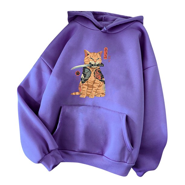 Sudadera con capucha unisex estampada más chaqueta deportiva de terciopelo informal Pompotops oipoqjl14564