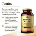 thumbnail image 3 of Solgar Taurine, 500 mg, 250 Vegetable Capsules, 3 of 3