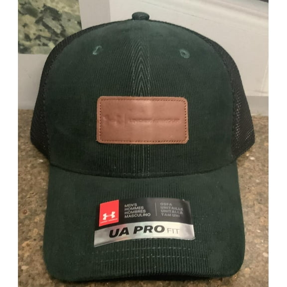 Under Armour Mens Nordic Green Snapback Hat Mesh backed One Size NWT