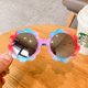 thumbnail image 1 of Gafas de sol redondas de moda con forma de oso de dibujos animados para niño y niña, gafas de sol Vintage para niños, protección UV, gafas clásicas para niños 2022 Tan Jianjun unisex, 1 of 2