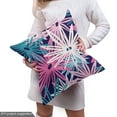 thumbnail image 4 of Ambesonne Floral Fabric by the Yard Upholstery, Overlapping Doodle Petals, 10 Yards, Multicolor, 4 of 4