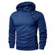 thumbnail image 1 of MHFRRA Sudadera con Capucha Informal para Hombre, Moderna, Cómoda, de Mezcla Suave, de Manga Larga, para Uso Diario Azul, 1 of 3