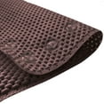 thumbnail image 2 of Brown Non-Slip Foam Bathtub Shower Mat With Suction Cups - 36" x 17", 2 of 3