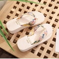 thumbnail image 5 of jiaxiM Comfortable Flip Flops for Women Thong Sandals Casual Slippers for Women Indoor Non- Womens Sandals Comfortable Rubber Sole Orthofeet Shoes for Women, 5 of 7