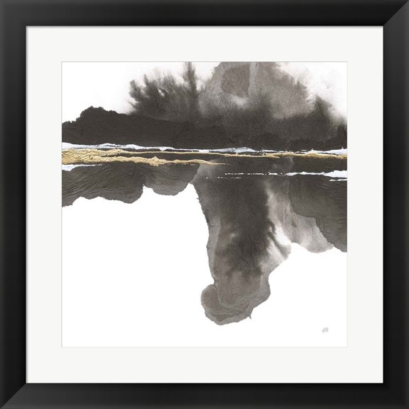 Great Art Now Mountain Reflection by Chris Paschke, Framed Wall Art, 19.5W x 19.5H