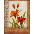thumbnail image 2 of OToole, Tim 12x14 White Modern Wood Framed Museum Art Print Titled - Tulip Inset I, 2 of 4