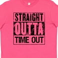 thumbnail image 4 of Inktastic Straight Outta Time out Youth T-Shirt, 4 of 5