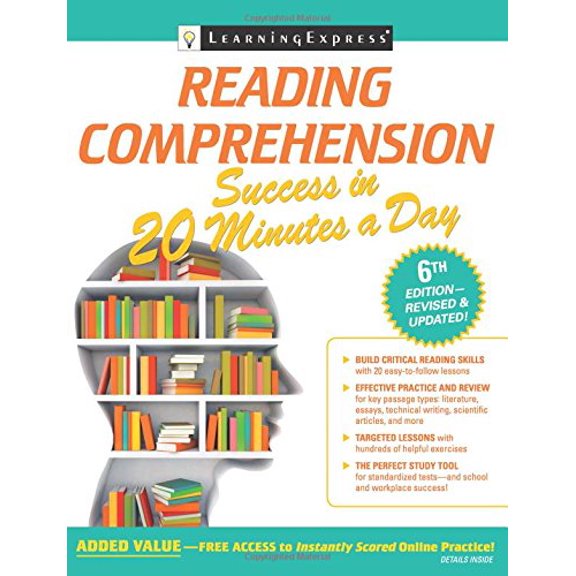 Pre-Owned Reading Comprehension Success in 20 Minutes a Day (Paperback) 1611030773 9781611030778
