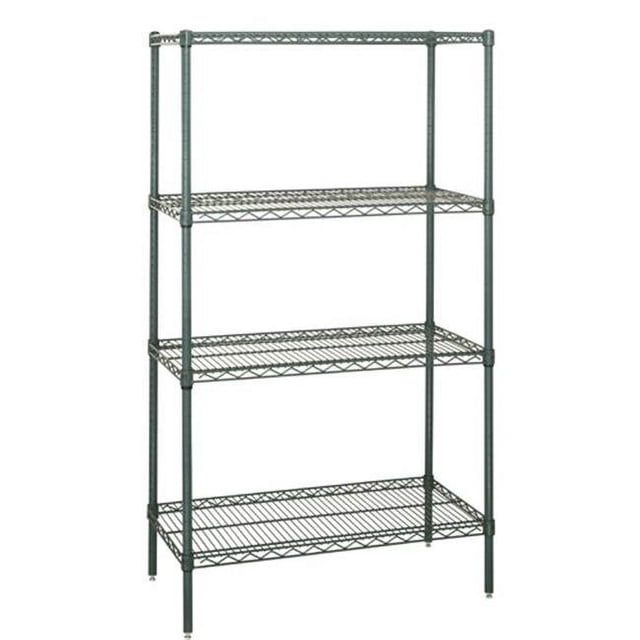 4-Shelf Proform Wire Shelving Unit, 14 x 72 x 63 in.