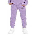 thumbnail image 3 of YOUYEDIAN Halloween Boys Sweatpants Fashion Casual Sweatpants with Pockets Funny Halloween Print Pants Kids Athletic Trousers (Purple, 6-7 Years), 3 of 5