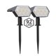 thumbnail image 5 of Luz de Paisaje Solar Dos En Uno Luz de Pared/Luz de Césped de Piso Negro 4 Paquetes Irfora Lámpara de césped, 5 of 6