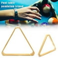 thumbnail image 3 of Billiard Table Pendulum Tripod Snooker Black Eight Nine Ball Billiards Box Pool Table Triangle Ball Rack, 3 of 9