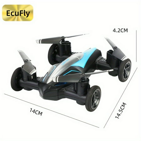 Racing Style Remote-controlled Car, Remote-controlled Airplane 2-in-1 Drone, Outdoor Toys For Sea, Land, And Air, Toy Gifts For Quadcopters