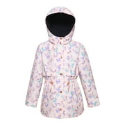 Rokka&Rolla Girls' Light Rain Jacket Trench Coat, Sizes 4-16