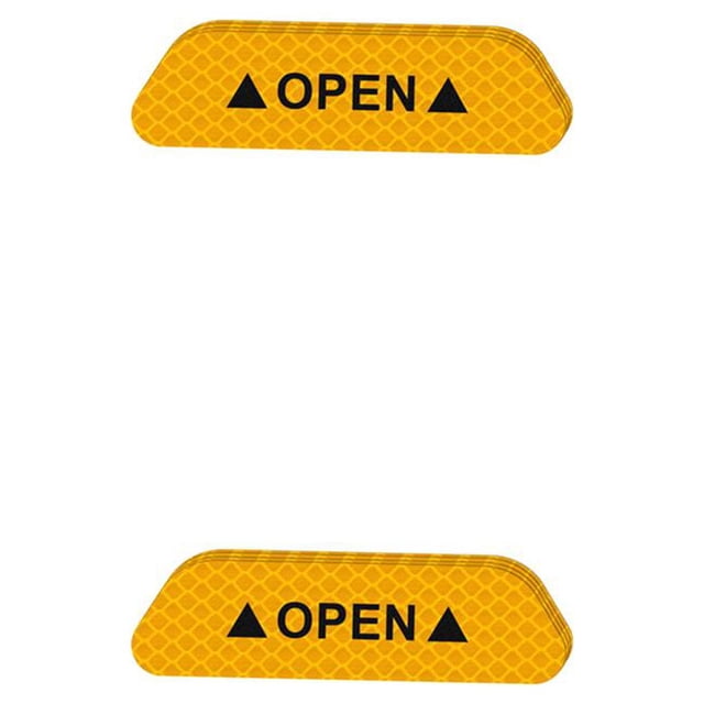Sidaley 4 Uds tiras reflectantes fluorescentes para coche pegatinas de advertencia para Lada Granta Vesta Kalina Priora Niva X Ray Largus H G Type2 NO2 Sidaley CBP103029