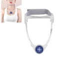 thumbnail image 1 of Neck Brace Cervical Collar, Snowflake Pattern Clear Neck Support Hook And Loop  for Daily for Adults, 1 of 7