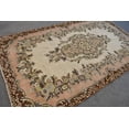 thumbnail image 2 of Turkish Rug, Vintage Rug, Large Carpet, Antique Carpet, 66x116 inches Beige Carpet, Bohemian Oversize Carpet, 12154, 2 of 10