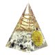 thumbnail image 1 of Ygjytge Pirámide Blanca Ogan Piedra Triturada Hecha A Mano Torre Pirámide, 1 of 7