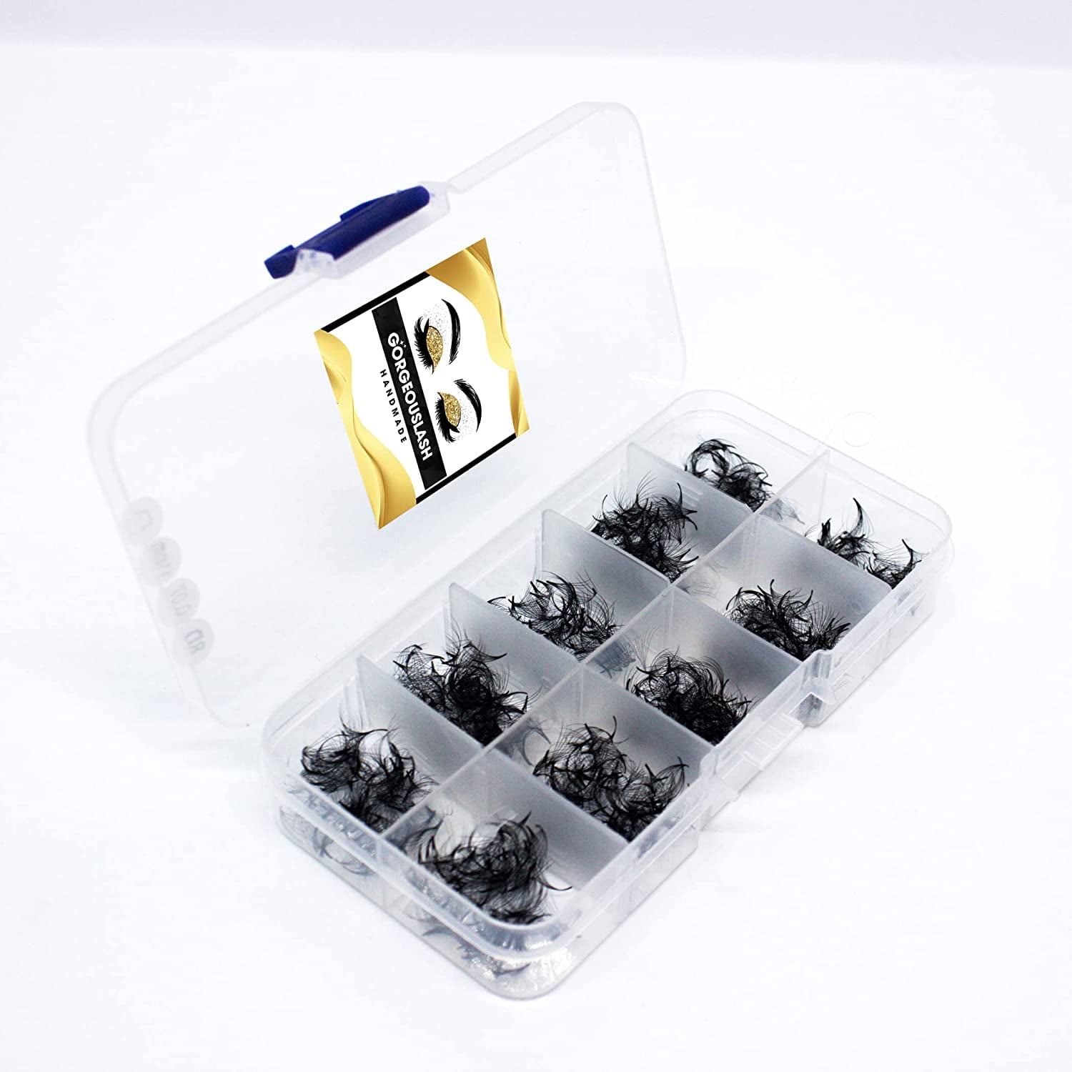 8D Lashes, 1000 Premade Volume Fans, 0.07mm Thickness, Eyelash Extensions, Handmade!