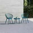 thumbnail image 2 of Kurv Chair Ocean Blue (Set of 2), 2 of 7