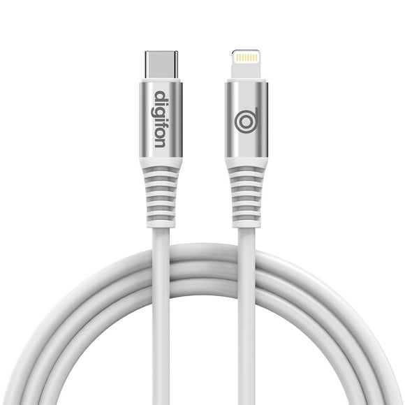 digifon Cheetah Type C to Lightning USB Cable 2M White