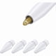 thumbnail image 1 of wonima11 Replacement Tips Compatible with Apple Pencil 2 Gen iPad Pro Pencil, Logitech Crayon Digital Pencil - Apple Pencil iPencil Nib for iPad Apple Pencil 1 st/Pencil 2 Gen White 4 Pack, 1 of 1