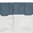 thumbnail image 4 of Achim Grant Back Tab Button Pleated Blackout Panel, 34" W x 63" L, Navy, 4 of 5
