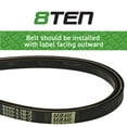 thumbnail image 3 of 8TEN Raw Edge Drive Belt for Ariens Gravely D38019 GR1548FX 48-inch 810-CBL2777T, 3 of 4