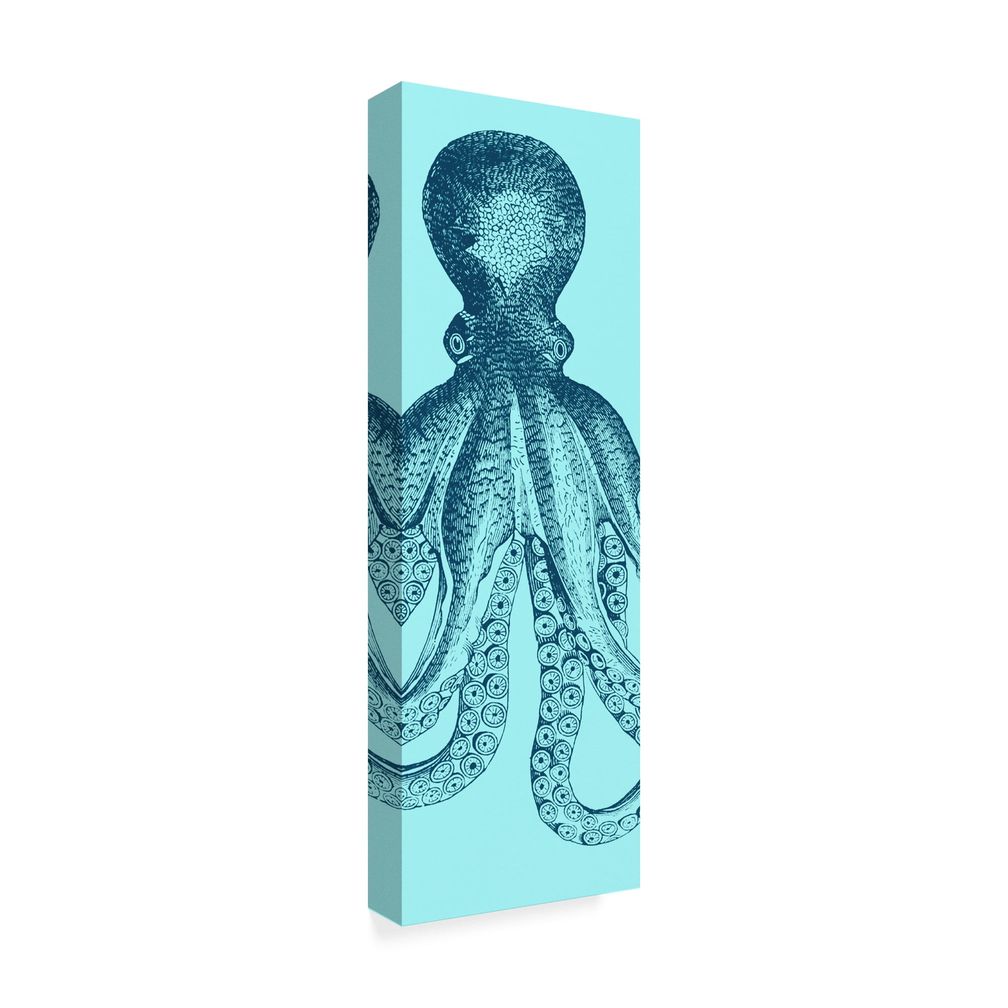 Trademark Fine Art 'Octopus Triptych II' Canvas Art by Vision Studio