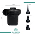 thumbnail image 3 of Inflador Eléctrico Sky Green Para colchones y piscinas inflables, 3 of 5