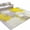 Yellow Gray White, variant on Hallway Runner Rug 2'x6', Modern Oil Painting Kitchen Runner Rugs Non-Slip Carpet Mats, Purple Grey Abstract Graffiti Art Bedside Rugs Runners Washable Floor Carpet for Bathroom Laundry Room