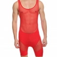thumbnail image 5 of Ropa interior para hombre, chaleco moldeador, mono sexy, pijama moldeador de cuerpo de malla semitransparente para hombre, 5 of 5