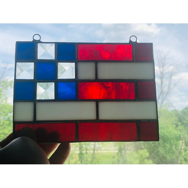 PreCut Stained Glass Tree of Life with Glass Gems, Multiple Color