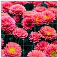 thumbnail image 1 of Picture-Tiles.com: Flowers Ceramic Tile Wall Mural WAL500624-55S. 21.25"W x 21.25"H using (25) 4.25" x 4.25" Ceramic Tiles-Satin Finish, 1 of 3