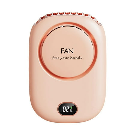 

Portable Bladeless Summer With Lanyard Mini Fan Electric USB Rechargeable Quiet