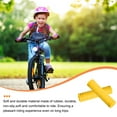 thumbnail image 5 of Uxcell Bike Handlebar Grips Non-Slip Rubber Mushroom Bicycle Grips Fit 7/8" Handlebars for Mountain, Yellow, 5 of 6