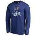 thumbnail image 2 of Men's Royal Kansas City Royals Splatter Logo Long Sleeve T-Shirt, 2 of 3