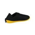 thumbnail image 3 of Dualyz Unisex Fit Breezy Slipper Shoe, Black/Yellow, Womens US 8, 3 of 3