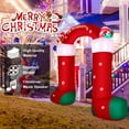thumbnail image 2 of KALNUR Giant 12 FT Christmas Inflatables Archway Outdoor Decorations,Xmas Decoration for Yard Lawn Garden, 2 of 9