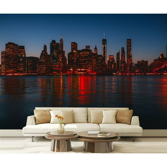 Peel and Stick Wallpaper Waterproof South Night Wall Mural Decor Self Adhesive and Removable 69in x 98in