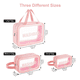 thumbnail image 2 of Estuches De Maquillaje Bolsa Cosmetiquera Set 3 Xtellar rosa, 2 of 3