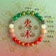 thumbnail image 2 of Natural de cinco cristales pulsera con cuarzo rutilado ojo de tigre y piedras de la energía de equilibrio de la riqueza de atracción de la mano de la cadena para hombres y mujeres, 2 of 7