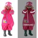 thumbnail image 3 of Chubasqueros con capucha para niños (S) Traje de lluvia Chaqueta poncho Transpirable Manga larga Ropa para niños ligera y transpirable Unisex Niñas Niños 1 2 3 4 5 6 7 8 años, 3 of 5
