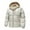 01 White, variant on Winter Jackets for Men Coat Waterproof Warm Puffer Jacket Quilted Insulated Bubble Jackets with Hood