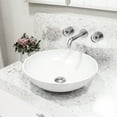 thumbnail image 2 of Vigo Vg05007 Cass 1.2 GPM Wall Mounted Widespread Bathroom Faucet, 2 of 12