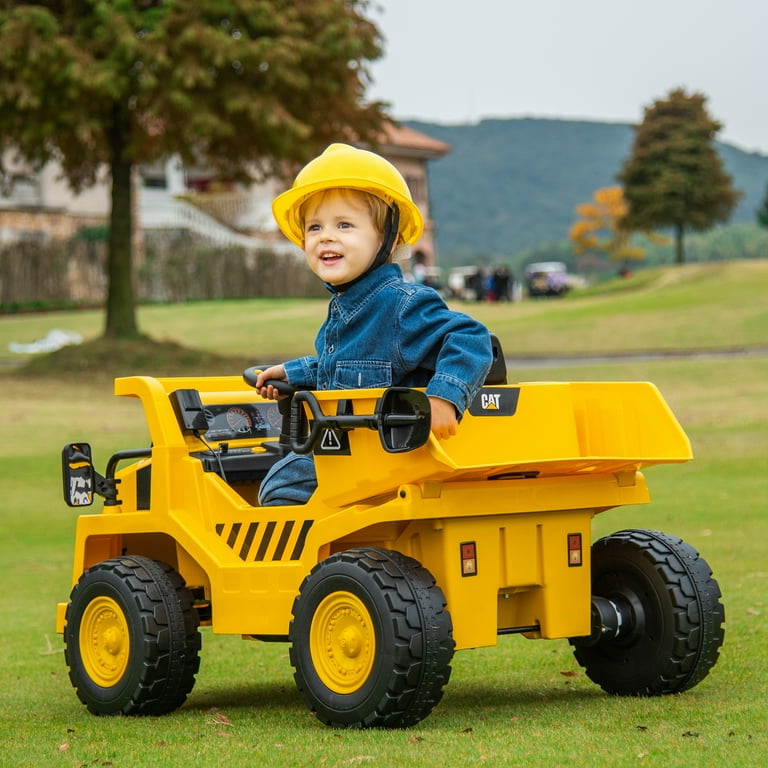 Kid trax cat 12v dump truck sale